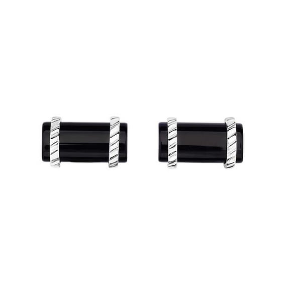 Sterling Silver Mens Cuff Link