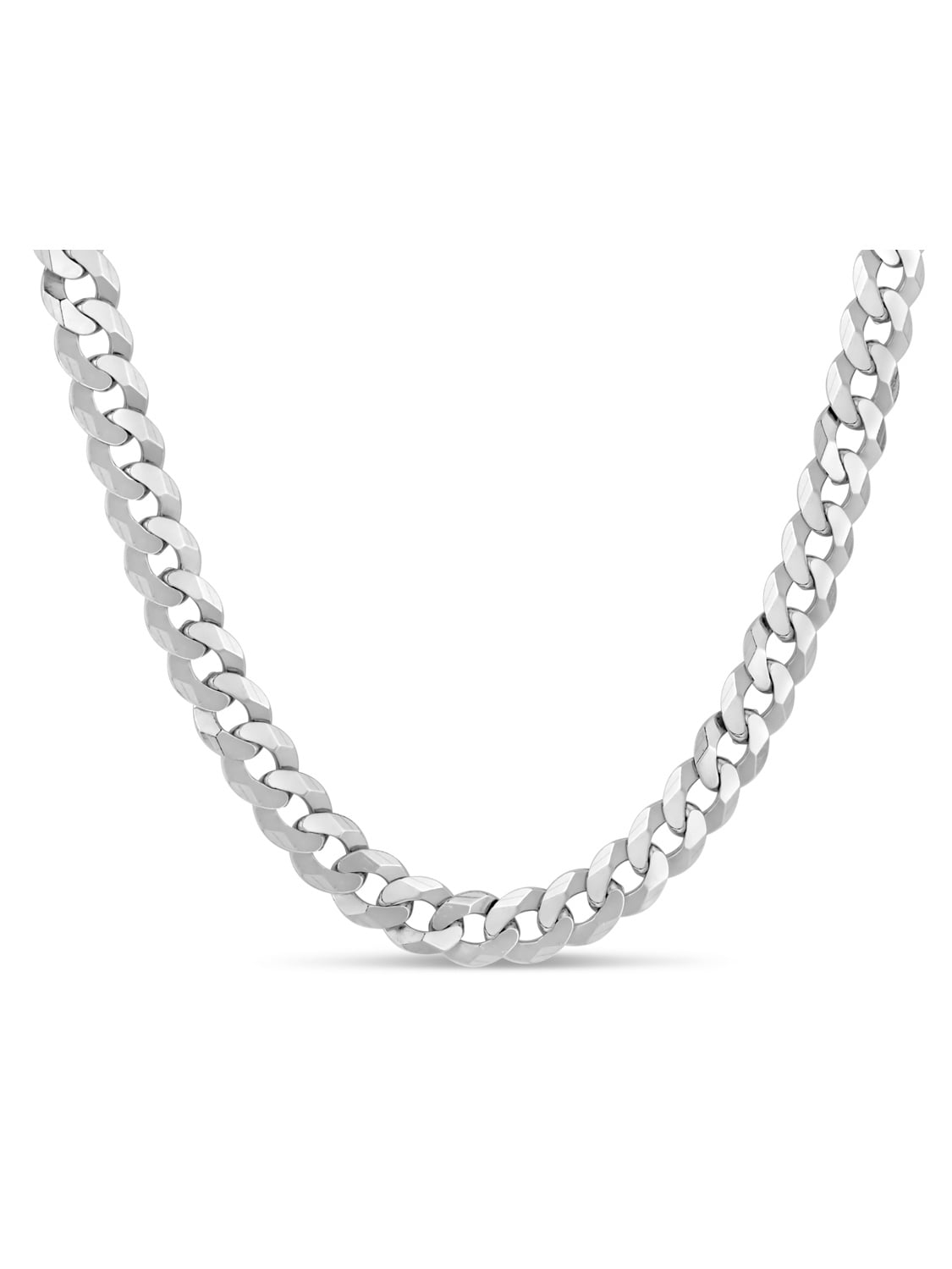 Sterling Silver Mens Curb 200 Gauge Chain Necklace 30 Inches