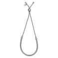 thumbnail image 1 of KoolJewelry Sterling Silver Mesh Bolo Bracelet (8.5 in, 2.6mm), 1 of 4