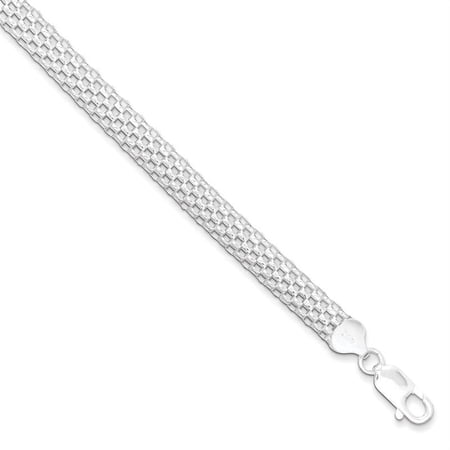 FJC Finejewelers Sterling Silver Mesh Bracelet