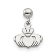 thumbnail image 1 of Sterling Silver Mio Memento Dangle Claddagh Charm Pendant, 1 of 4