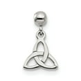 thumbnail image 1 of Sterling Silver Mio Memento Dangle Trinity Knot Charm Pendant, 1 of 1