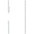 thumbnail image 1 of Sterling Silver Moissanite Tennis Chain 3mm Size 16 Inches, 1 of 1