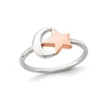 thumbnail image 1 of Sterling Silver Moon And Star Ring, 1 of 4
