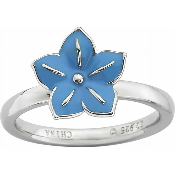 Sterling Silver Morning Glory Ring
