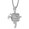 thumbnail image 1 of Sterling Silver Movie Camera Pendant, 5/8 inch Tall, 1 of 1