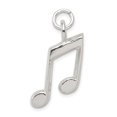 thumbnail image 1 of Sterling Silver Music Notes Charm, 1 of 2
