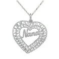 thumbnail image 1 of Sterling Silver "Nana" Heart Necklace, 1 of 1