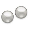 thumbnail image 1 of Sterling Silver Non-Pierced 18mm Button Earrings, 1 of 3