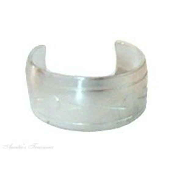 Sterling Silver Nonpiercing Flat Band Arrow Design Ear Cuff