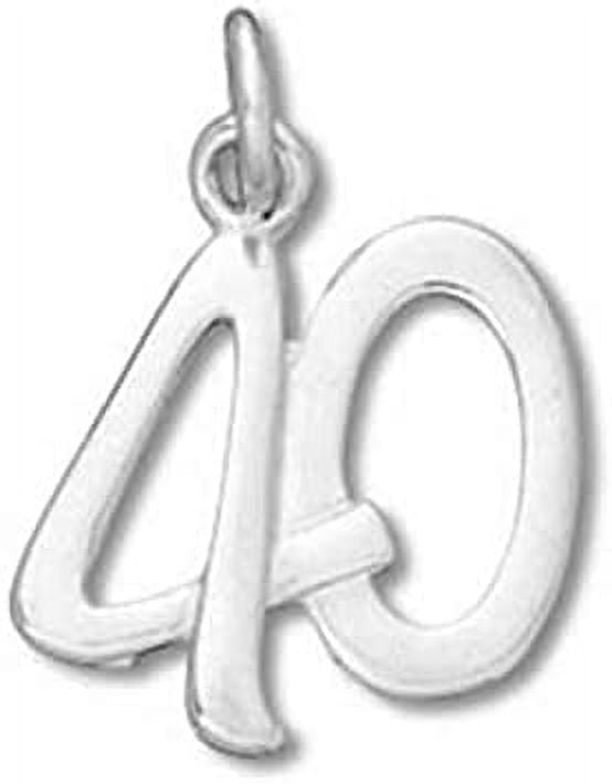 アクセサリー 530park Crystal Number (No,6) Charm 50 Assortable Swarovski® or PRECIOSA Birthstone Channel