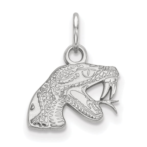 Sterling Silver Official Licensed Collegiate Florida A&M University (FAMU) XS Pendant