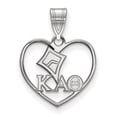 Sterling Silver Official Licensed Greek Sororities Kappa Alpha Theta ...