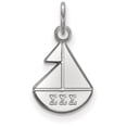 thumbnail image 1 of Sterling Silver Official Licensed Greek Sororities Sigma Sigma Sigma (???) XS Pendant, 1 of 4