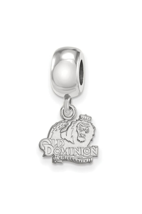 Sterling Silver Old Dominion University XS Logo Dangle Bead Charm
