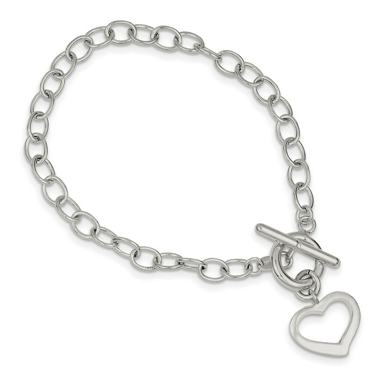 Sterling silver deals bracelets at walmart