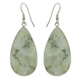 thumbnail image 1 of Sterling Silver Organic Shape Labradorite Earrings, 1 of 1