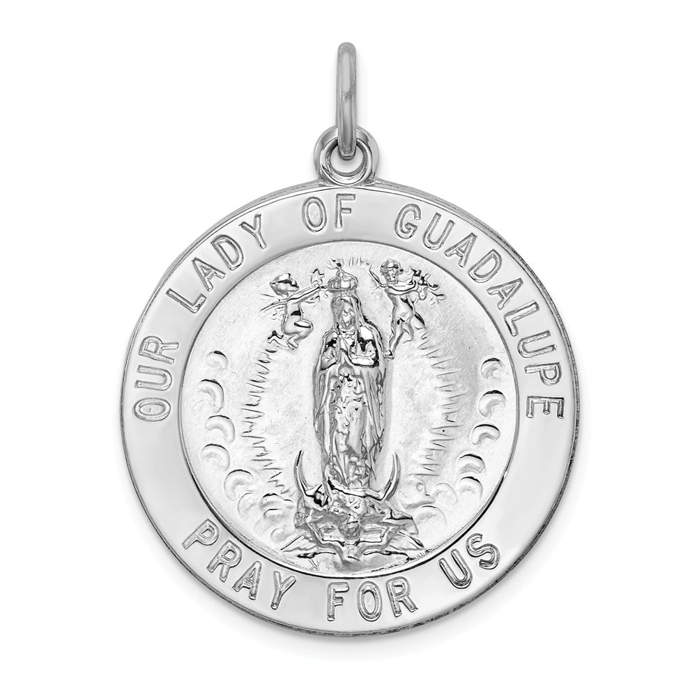 Sterling Silver Our Lady of Guadalupe Medal