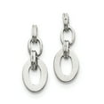 thumbnail image 1 of Sterling Silver Oval Dangle Earrings, 1 of 3