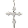 thumbnail image 1 of Sterling Silver Passion Cross Pendant Polished Open back Bold Refined Romantic Bring sparkle and sophistication to your day, 1 of 4