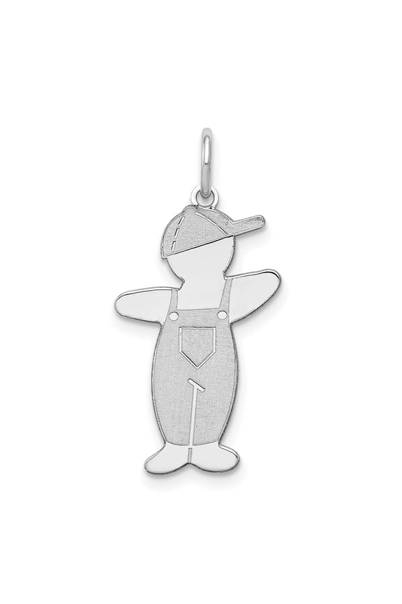 Sterling Silver Pee-Wee Cuddle Charm Pendant