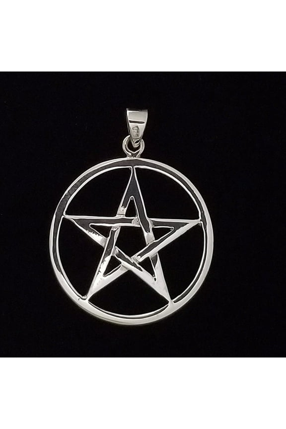 Sterling Silver || Pentacle Pendant