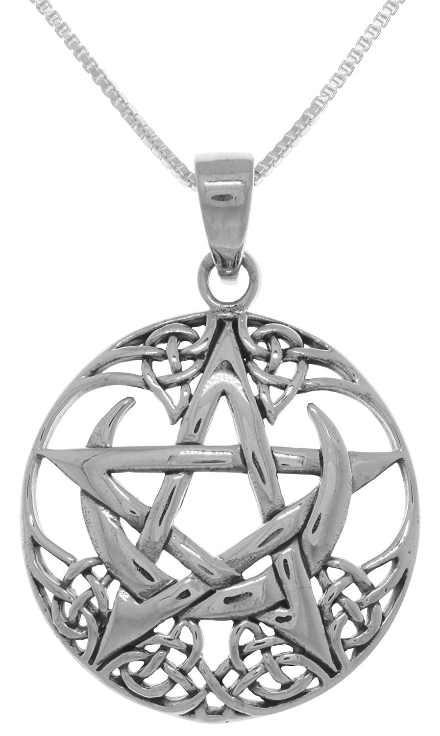 Pentagram Pendant Magna Amethyst Chrysolite | BlackTreeLab