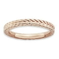 thumbnail image 1 of Sterling Silver Pink-Plated Domed Ring, 1 of 4