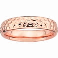thumbnail image 1 of Sterling Silver Pink-Plated Ring, 1 of 11