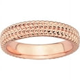 thumbnail image 1 of Sterling Silver Pink-Plated Ring, 1 of 11