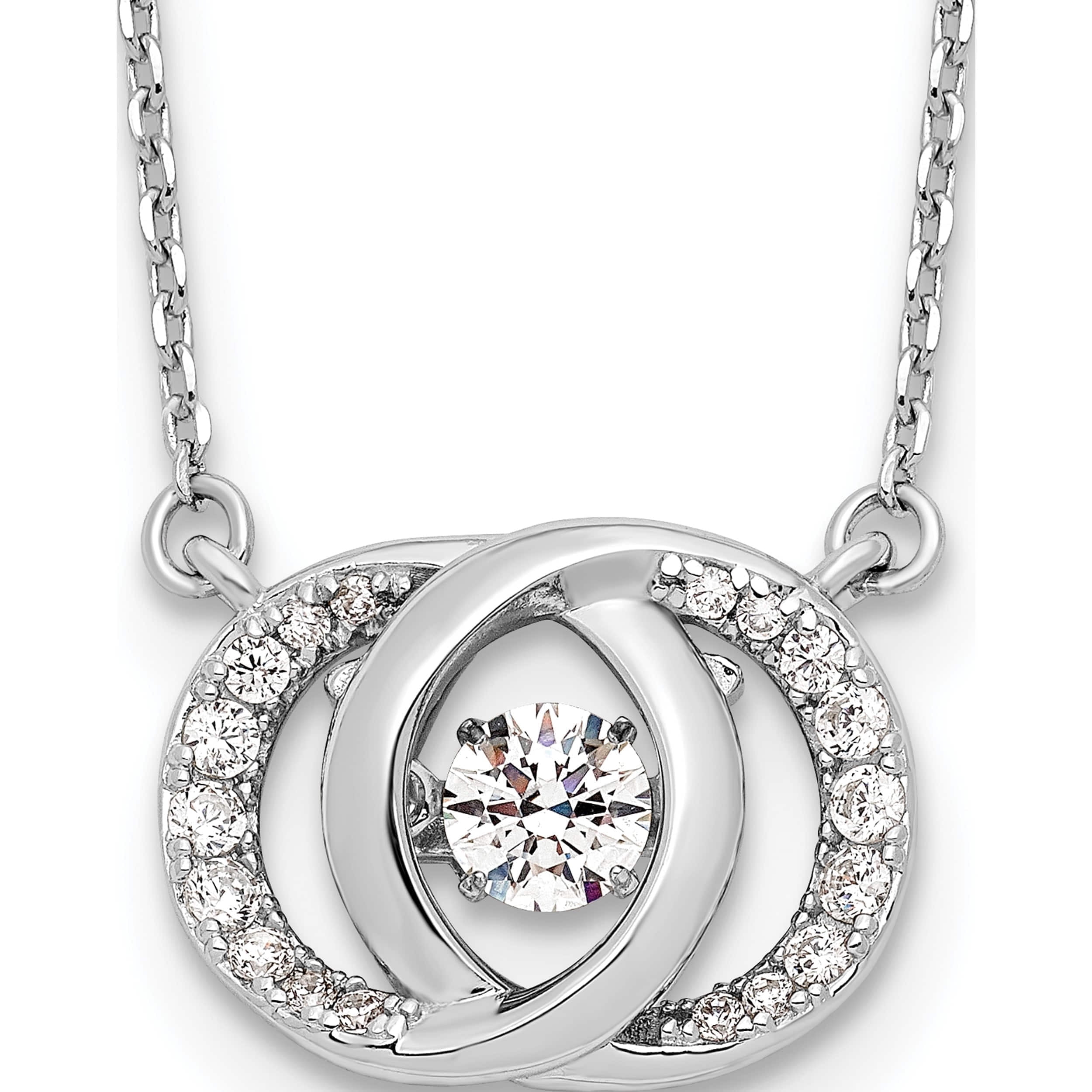 Swarovski cheap platinum necklace