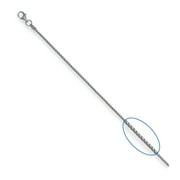 Sterling Silver Polished 1.5mm Franco Chain, 20