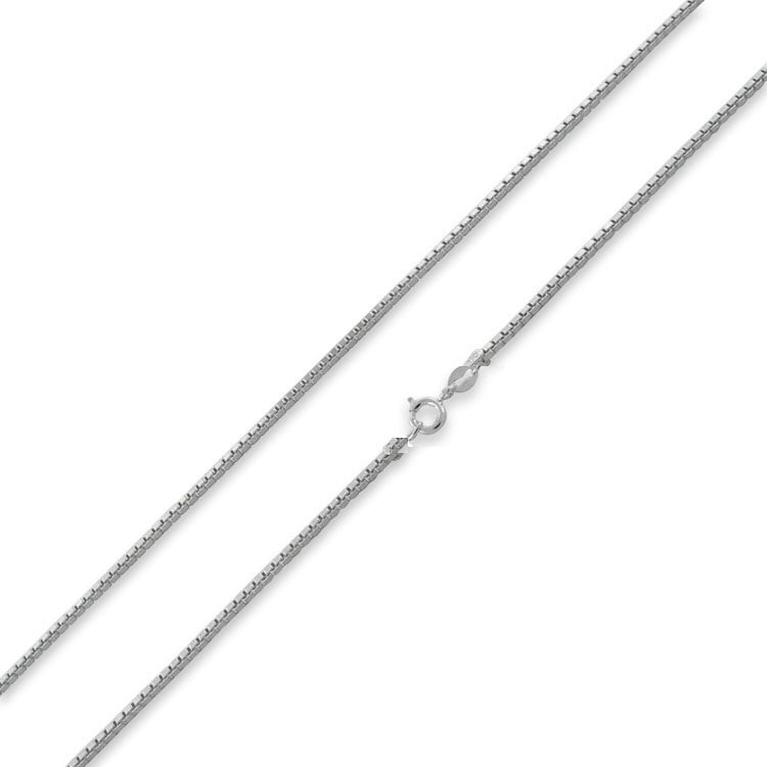 Sterling Silver Polished 2mm Box Chain, 18"
