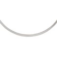 thumbnail image 1 of 925 Sterling Silver Flexible Polished 3mm Neck Collar Necklace Collar Necklace for Women, 1 of 2