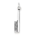 thumbnail image 1 of Sterling Silver Polished & Antiqued Hair Comb Charm QC7718, 1 of 4