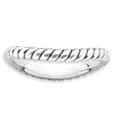 thumbnail image 1 of Sterling Silver Polished Antiqued Wave Ring, 1 of 6