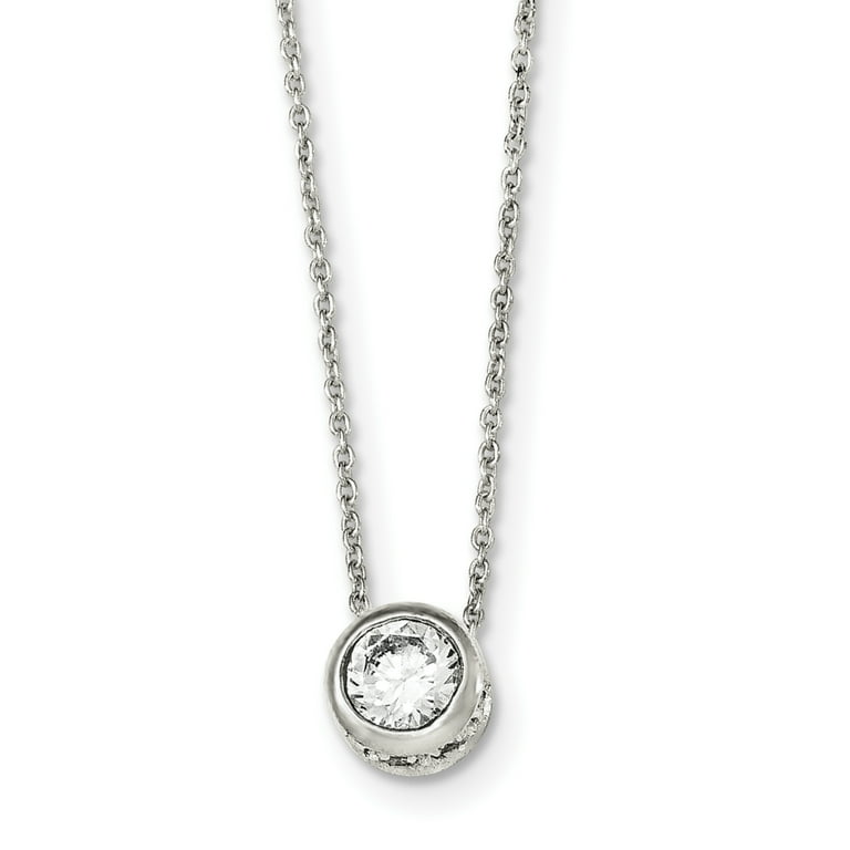Cubic zirconia necklace clearance walmart