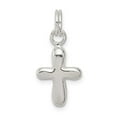 thumbnail image 1 of Sterling Silver Polished Cross Charm QC8118, 1 of 4