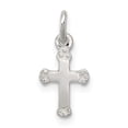 thumbnail image 1 of Sterling Silver Polished Cross Charm QC8148, 1 of 5