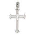 thumbnail image 1 of Sterling Silver Polished Cross Pendant, 1 of 3
