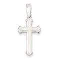 thumbnail image 1 of Sterling Silver Polished Cross Pendant, 1 of 3