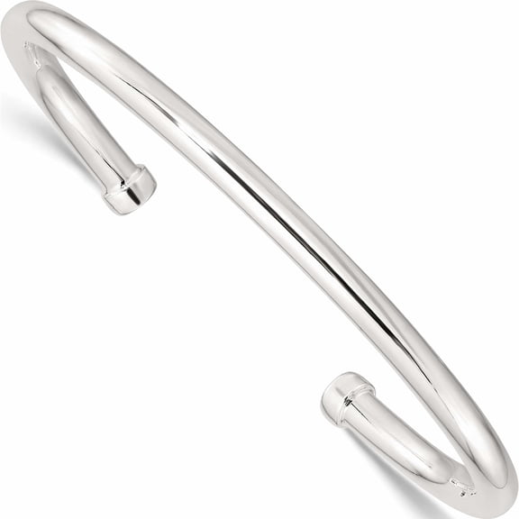 Jewelry by Sweet Pea Sterling Silver Polished Cuff Bangle