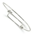 thumbnail image 1 of Sterling Silver Polished Expandable Slip-On Bangle, 1 of 2