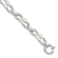 thumbnail image 1 of Sterling Silver Polished Fancy Link 8 in. Bracelet, 1 of 1