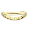 thumbnail image 1 of Sterling Silver Polished Gold-Plate Wave Ring, 1 of 4