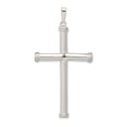 thumbnail image 1 of Sterling Silver Polished Hollow Cross Pendant QC8270 (4.39 grams | 0MM x 0MM), 1 of 1