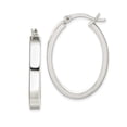 thumbnail image 1 of Sterling Silver Polished Hoop Earrings, 1 of 3