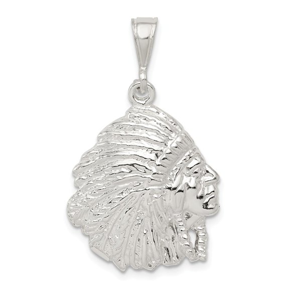 Sterling Silver Polished Man Pendant Charm
