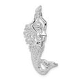 thumbnail image 1 of Sterling Silver Polished Mermaid with Shell Slide, 1 of 1