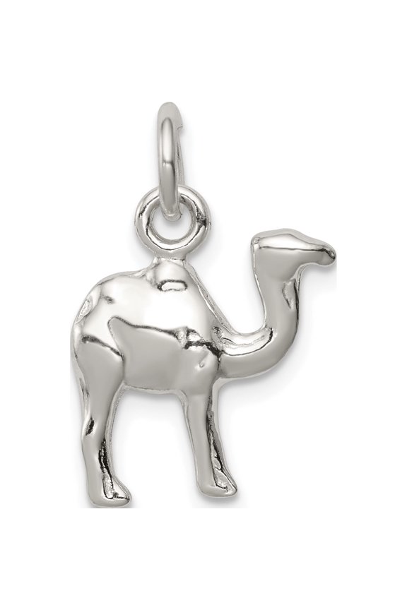 Sterling Silver Polished Mini 3-D Camel Reversible Pendant Material Primary Purity Beautiful Bold Classic A classic choice for celebrating love and achievement